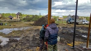 Заказать монтаж винтовых свай в Моршанск - цена под ключ с доставкой от 1842 шт