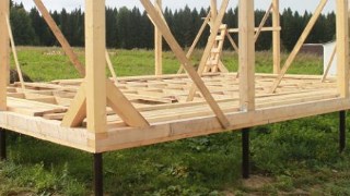 Сарай на винтовых сваях или хозблок на сваях Моршанск цена от 2506 руб. / шт.