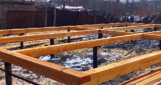 Пол на винтовых сваях Моршанск цена от 15342 руб.